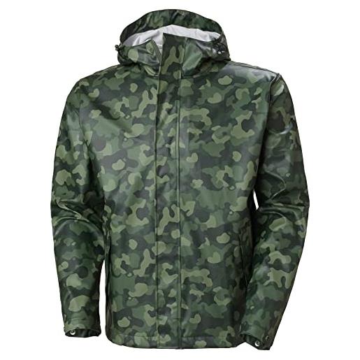 Helly Hansen moss jacket spruce aop mens 2xl