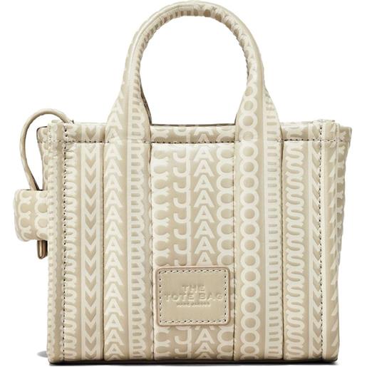 Marc Jacobs borsa the monogram tote mini - toni neutri