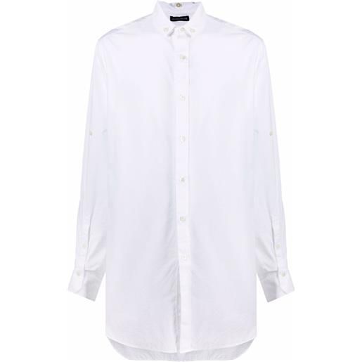 Ann Demeulemeester camicia oversize - bianco