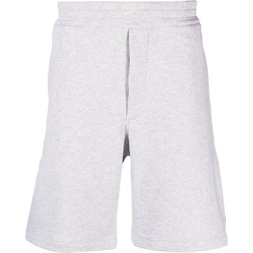 Alexander McQueen shorts sportivi al ginocchio - grigio