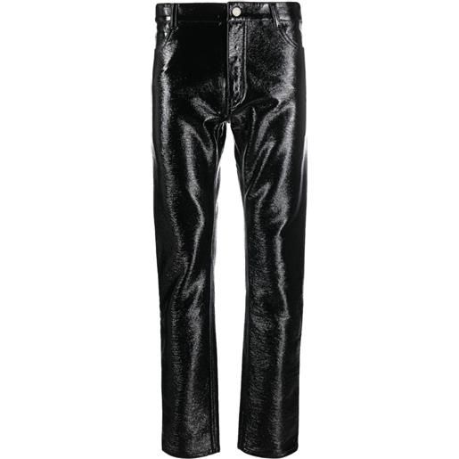 Courrèges pantaloni skinny - nero