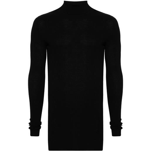 Balenciaga top a collo alto - nero