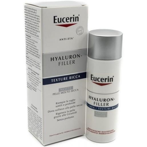 BEIERSDORF SpA eucerin hyaluron-filler 5% texture ricca notte crema 50 ml