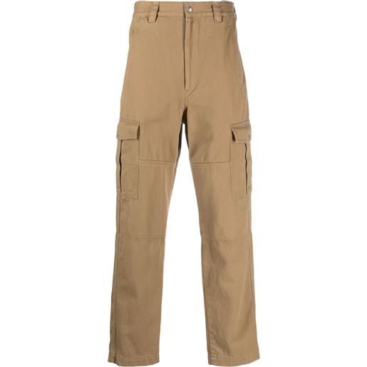 MARANT pantaloni con bottoni - marrone