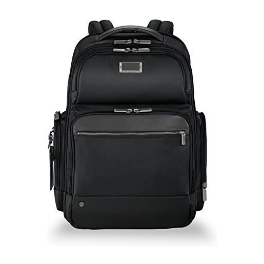 Briggs & Riley work large backpack ventiquattrore, 48 cm, 24.5 liters, nero (black)