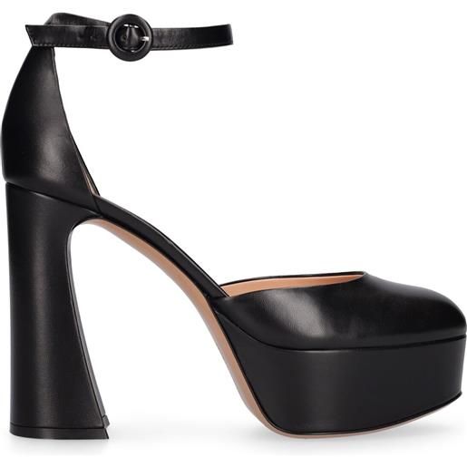 GIANVITO ROSSI décolleté holly d'orsay in pelle 70mm