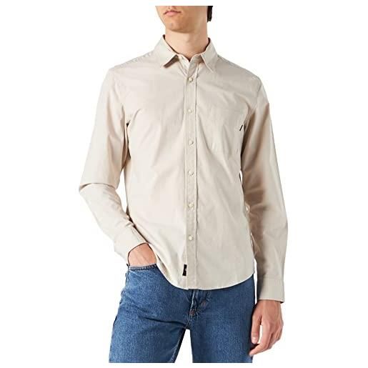 Dockers original shirt slim camicia, westward lucent white, s uomo