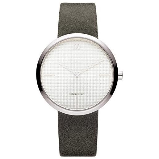 Danish Design orologio analogico quarzo uomo con cinturino in pelle iv12q1232
