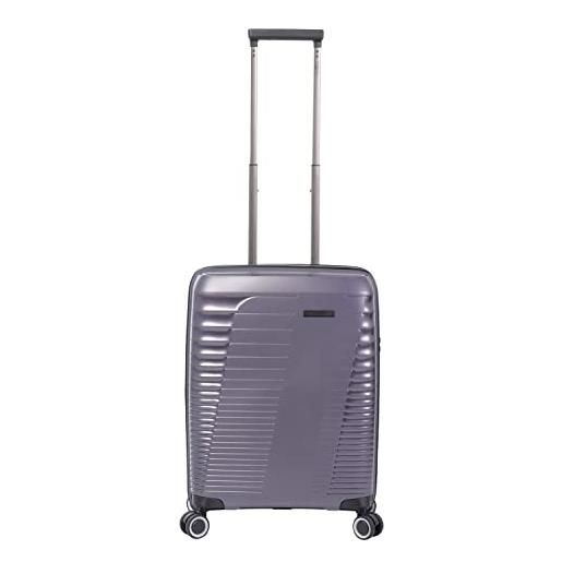 Totto - valigia trolley piccola traveler: la compagna viaggi corti nel tuo colore preferito viola, viola, trolley cabina, per trues travel-lovers arriva la collezione di valigie traveler. 