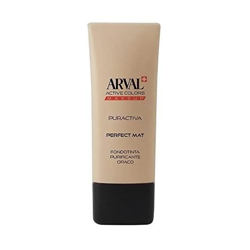 ARVAL puractiva - perfect mat fondotinta purificante opaco (04 beige scuro)