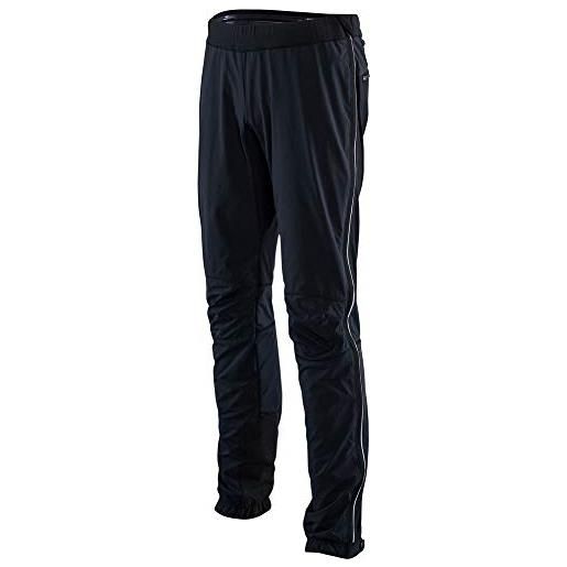 SILVINI junior melito pro pantaloni da escursionismo con fascia elastica in vita e 2 cinghie in silicone sul retro, nero, 146-152