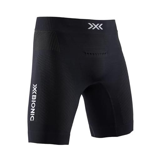 X-Bionic invent 4.0 - pantaloncini running uomo - intimo tecnico sportivo - abbigliamento ciclismo e palestra - boxer traspiranti - per running e sport invernali, nero, xl
