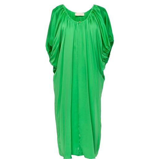 MOMONI' modr023 olivia dress verde fluo 0721
