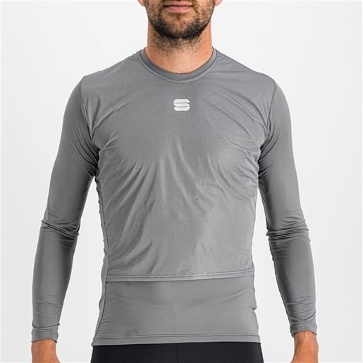 Sportful maglia intima maniche lunghe Sportful fiandre thermal - grigio xs / grigio