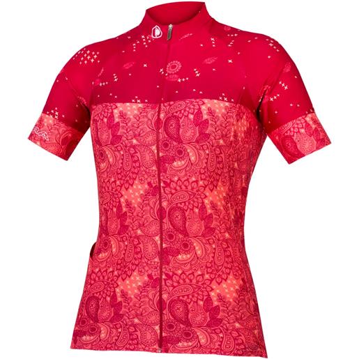 Endura maglia donna Endura paisley ltd - rosso s / rosso