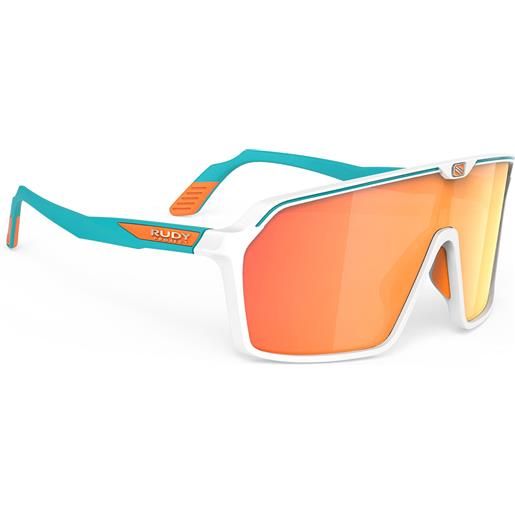 Rudy Project occhiali rudy spinshield - white water multilaser orange standard / bianco