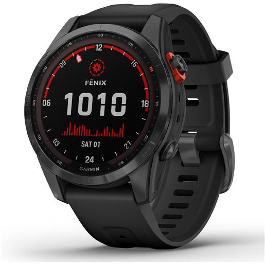 Garmin fenix 7s solar - nero taglia unica / nero