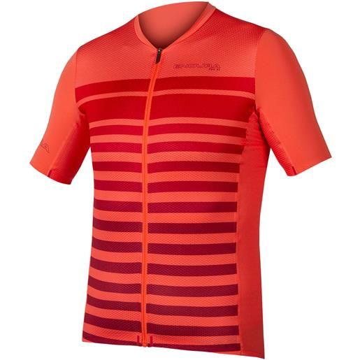 Endura maglia Endura pro sl lite stripe - arancio xs / arancione