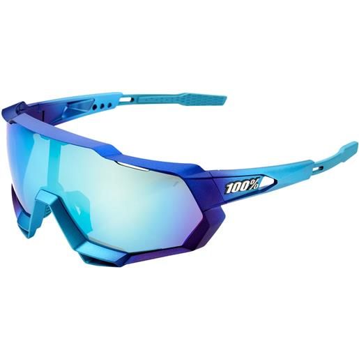 100percent occhiali 100% speedtrap - matte metallic blue topaz standard / blu