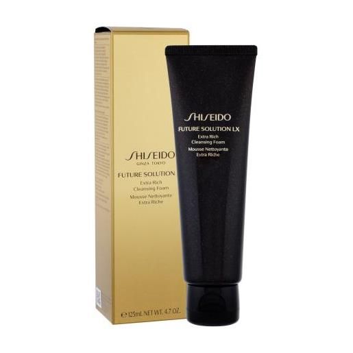 Shiseido future solution lx mousse detergente per pelli secche e miste 125 ml per donna