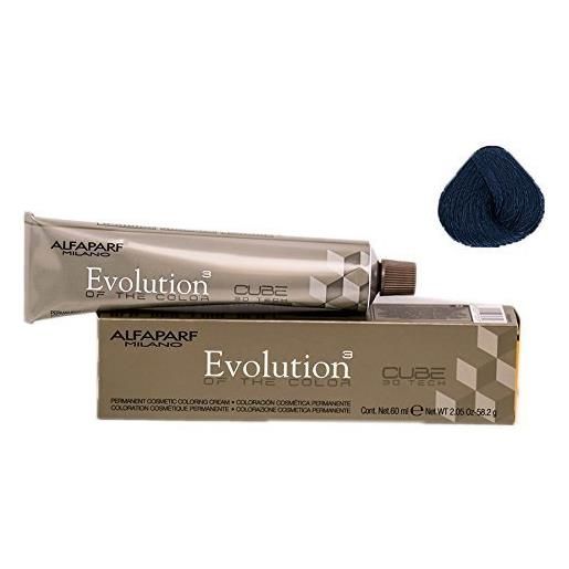 Alfaparf chemical hair dyes evolution of the color, 1.11 blue black, 2.05 ounce by AlfaParf