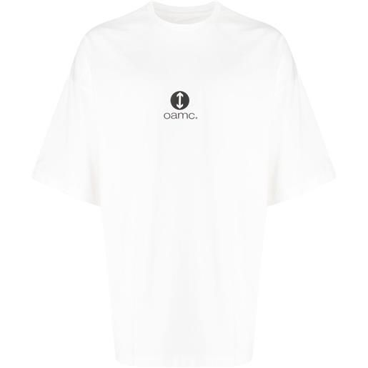 OAMC t-shirt altitude con stampa - bianco