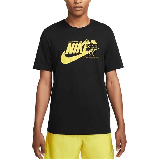 Nike t-shirt da uomo sportswear nera