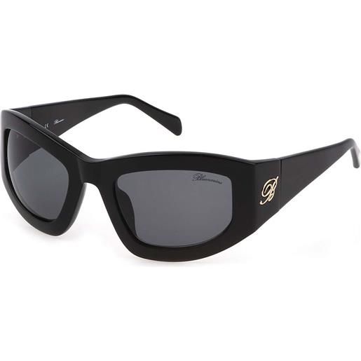 Blumarine occhiali da sole Blumarine neri forma quadrata sbm8020700