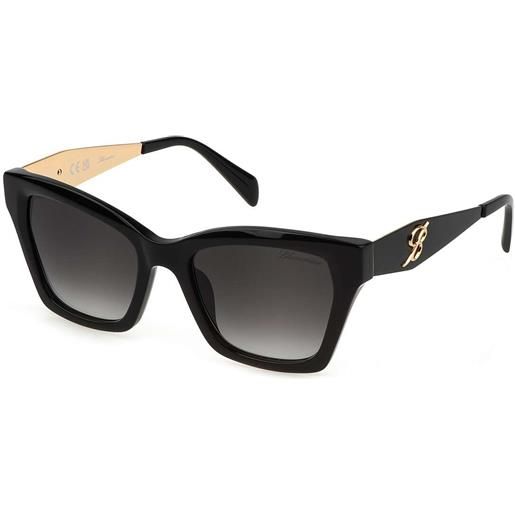 Blumarine occhiali da sole Blumarine neri forma quadrata sbm8290700