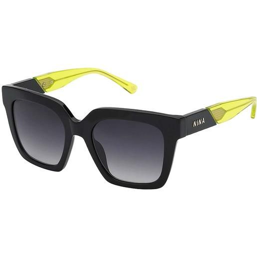 Nina Ricci occhiali da sole Nina Ricci neri forma quadrata snr3180700