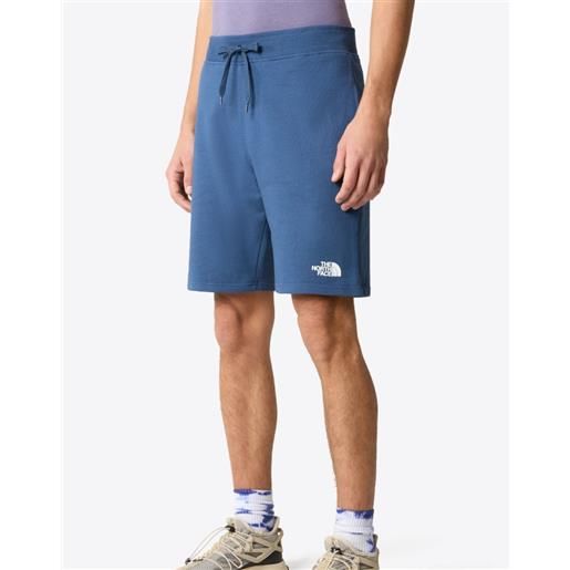 Pantaloncini shorts uomo the north face m stand short light shady blue cotone nf0a3s4ehdc1