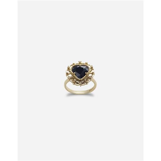 Dolce & Gabbana anello zaffiro a forma di cuore