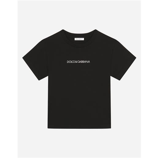Dolce & Gabbana t-shirt in jersey ricamo logo
