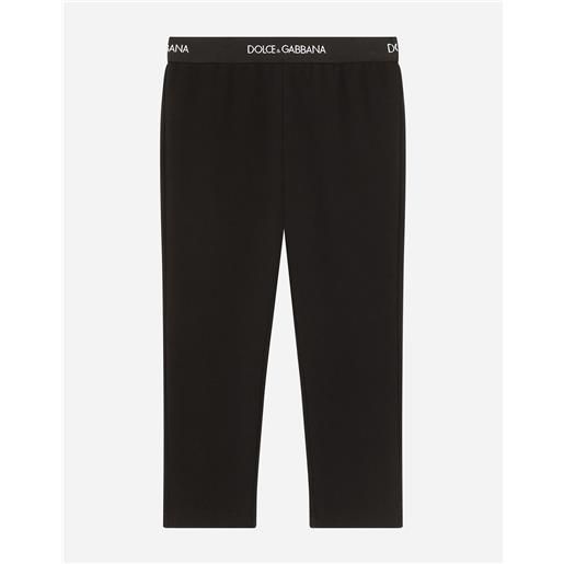 Dolce & Gabbana leggings in interlock con elastico logo