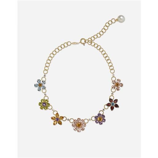 Dolce & Gabbana collana con elementi decorativi floreali