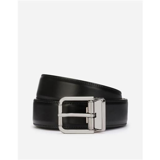 Dolce & Gabbana brushed calfskin belt