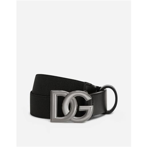 Dolce & Gabbana cintura in elastico logo dg