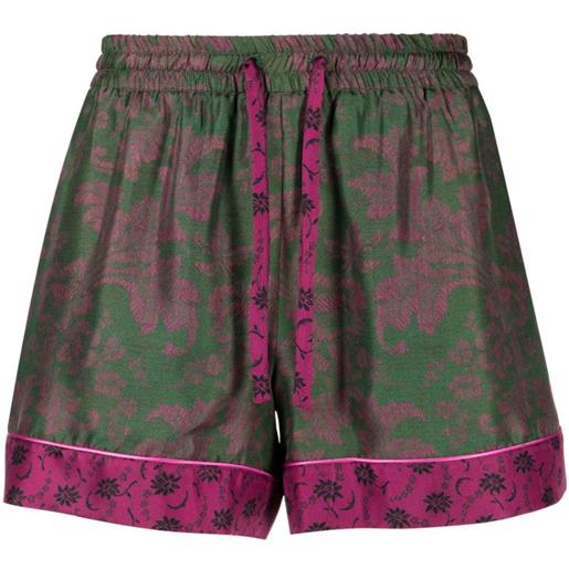 Pierre-Louis Mascia shorts elasticizzati - multicolore