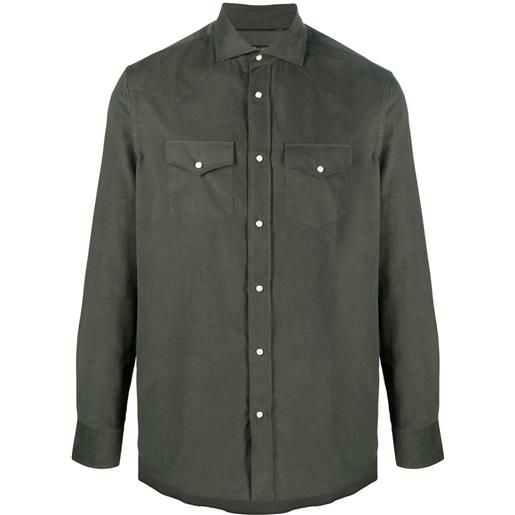 Moorer camicia - verde