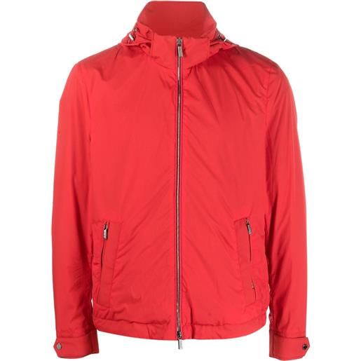 Moorer giacca con cappuccio - rosso