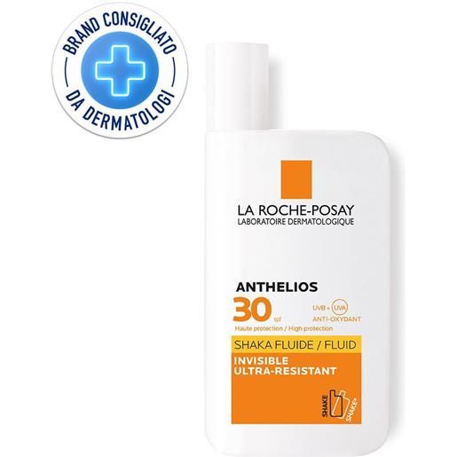 Anthelios la roche-posay Anthelios shaka fluido protezione solare ultra resistente spf 30 50 ml lozione