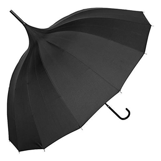 Susino le monde du parapluie ombrello classico, nero (nero) - 17002