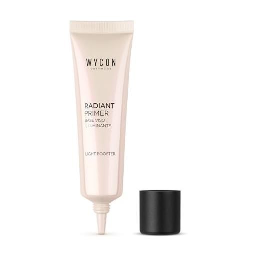 WYCON cosmetics radiant primer primer illuminante, con effetto «light booster». Ideale per pelli aride o mature o per incarnati spenti