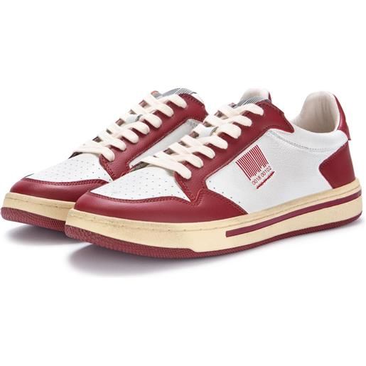 PRO 01 JECT | sneakers p7bm pelle bianco rosso