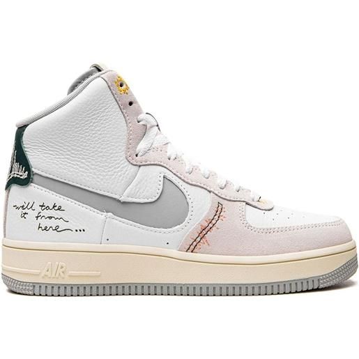 Nike sneakers alte air force 1 - bianco