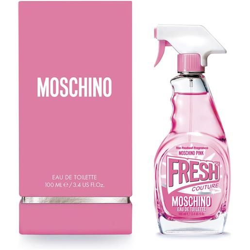Moschino pink fresh couture eau de toilette 100ml