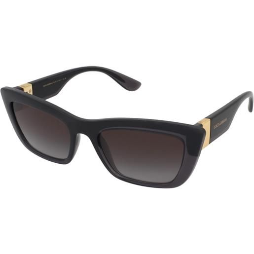 Dolce & Gabbana dg6171 32578g | occhiali da sole graduati o non graduati | prova online | plastica | cat eye | grigio, trasparente | adrialenti