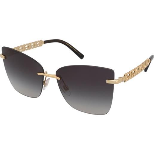 Dolce & Gabbana dg2289 02/8g | occhiali da sole graduati o non graduati | metallo | farfalla | oro | adrialenti