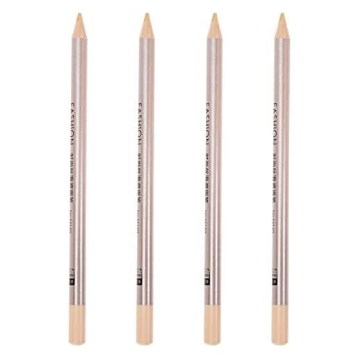 OSALADI 4 pz penna correttore matita correttore spot eraser stick evidenziatore penna per correttore di macchie matite per il correttore del cerchio degli occhi leggero di legno