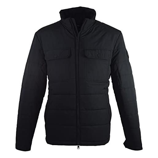 GANT d1. Channel quilted windcheater, d1. Channel quilted - giacca antivento uomo, nero ( black ), l